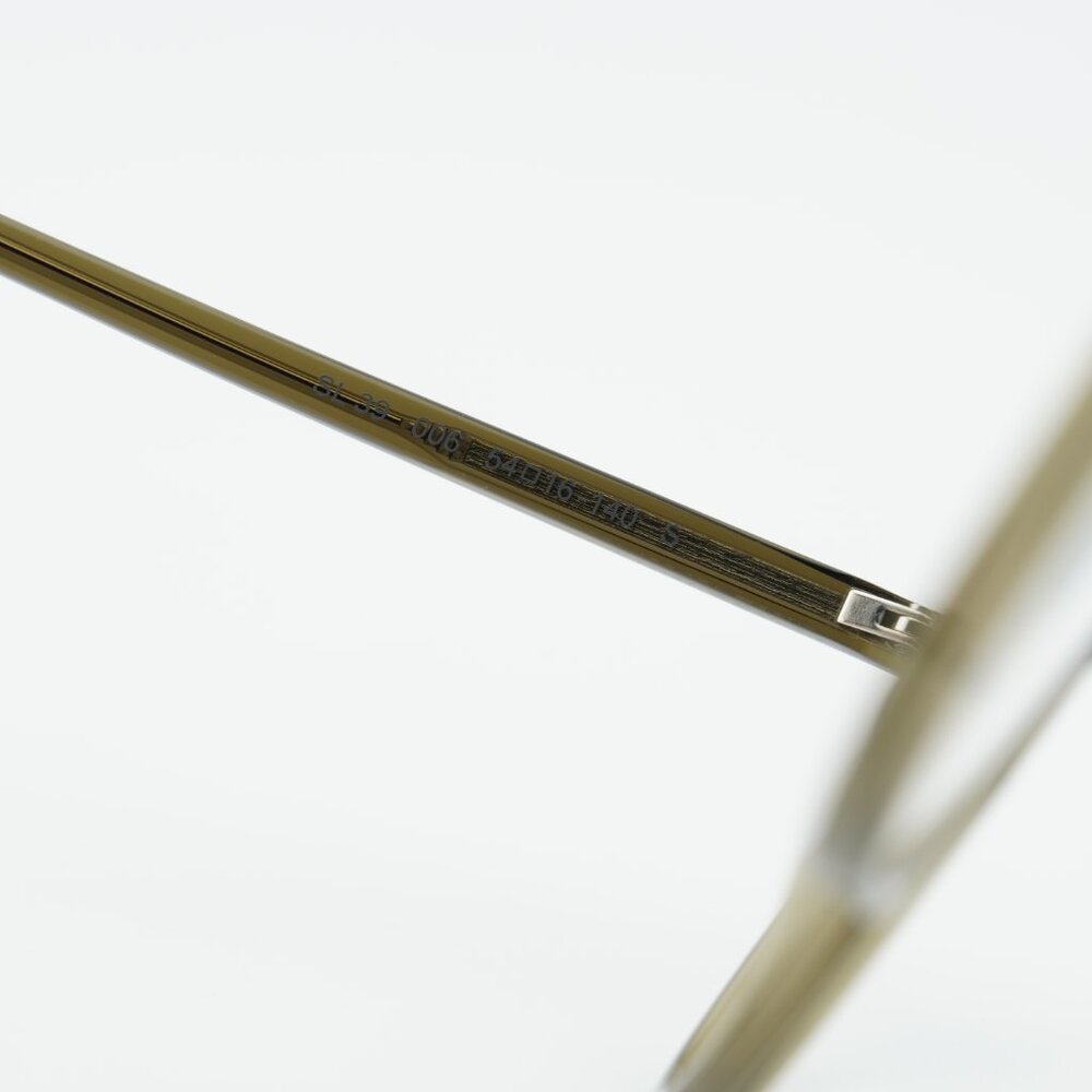 Saint Laurent SL39 006 Round Eyeglasses Green 54mm Frame - Picture 7 of 11
